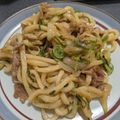 庵chai's cooksnap of when they made 味噌豚焼きうどん☆ランチ☆お弁当.