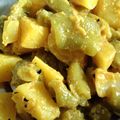 Medha Sharma's cooksnap of when they made ঝিঙে আলু পোস্ত (Jhinge Aloo Posto recipe in bengali).