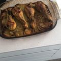 El cooksnap de Laia cuando hizo Muslos de pollo al horno.