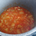 El cooksnap de Tere cuando hizo Patatas con bacalao en la olla GM g.