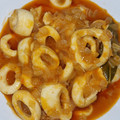 El cooksnap de Maria Garcia cuando hizo Calamares en salsa.
