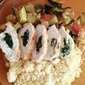 Violet Marton Cooksnap-ja, amikor elkészítette a(z) Spenótos-Mozzarellás csirke receptet.