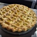 El cooksnap de mariaestela cuando hizo Pie de manzana y especias💥.