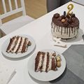Kozma Fruzsina Cooksnap-ja, amikor elkészítette a(z) Gesztenyés mézeskalácsos csokitorta receptet.