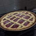 El cooksnap de Antonella Rostani cuando hizo Pasta frola Uruguaya.