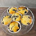 Ildikó Jankovich Cooksnap-ja, amikor elkészítette a(z) Áfonyás fehércsokis muffin receptet.