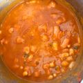 El cooksnap de Miriam cuando hizo Alubias blancas salteadas con salchichas y verduras.