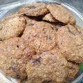 Cooksnap dari Little Kitchen untuk resep Cookies oatmeal (full oatmeal) renyah dan nyoklat banget