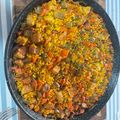 El cooksnap de Rodin cuando hizo Paella de secreto ibérico 🐖.