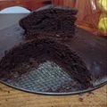 El cooksnap de Mayra Ortiz cuando hizo Torta de chocolate y café.