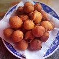 El cooksnap de Dulce Elune (Laura) cuando hizo Buñuelos de limón.