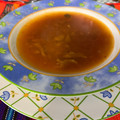 El cooksnap de Claudia Rojas cuando hizo Sopa de champiñones con epazote.