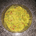 El cooksnap de Alda López cuando hizo Guacamole.