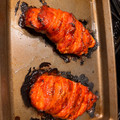 Sydney L's cooksnap of when they made Easy Bacon wrapped chicken breast.