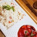 Nazia Qureshi's cooksnap of when they made Chicken fried Rice & chicken Manchurian.