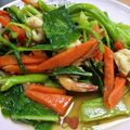 รูป Cooksnap ของ piya peipei เมื่อเขาทำ ผัดผักรวมมิตรกุ้ง