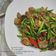 Cooksnap Sesimple Loralin semasa beliau membuat Kacang Pendek & Pedal Stir-Fry.