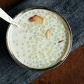 Kirti Rai का कुकस्नैप जब उन्होंने साबुदाना खीर (sabudana kheer recipe in Hindi) बनाया था।