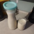 El cooksnap de lyda galviza cuando hizo 🐮🚫🥛Leche de soja🥛🚫🐮 Bebida vegetal a partir de porotos de soja.