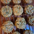 El cooksnap de Natalia cuando hizo Muffins de kale sin harina.