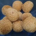 Cooksnap dari Andari Pratiwi untuk resep Onde Onde wijen isi kacang ijo kupas,ga meletus