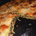 El cooksnap de Belén Zalazar cuando hizo Tarta de espinaca con atún, huevo, tomate, queso y jamón!!!.