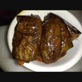  Chef Richa pathak. का कुकस्नैप जब उन्होंने बैंगन भाजा (baingan bhaja recipe in Hindi) बनाया था।