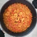 El cooksnap de Luis Gimenez cuando hizo Arroz con gambones.