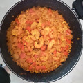 El cooksnap de Luis Gimenez cuando hizo Arroz con gambones.