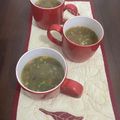 Geetha Srinivasan का कुकस्नैप जब उन्होंने कोरिएंडर लेमन सूप(lemon Coriander soup recipe in hindi) बनाया था।