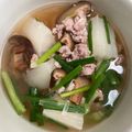 รูป Cooksnap ของ เย็นนี้กินอะไรดี ? เมื่อเขาทำ ต้มจืดหัวไชเท้าหมูสับ