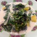 Cooksnap Double N semasa beliau membuat Masak Lemak Labu & Bayam.