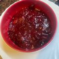 El cooksnap de Ines Garcia Botana cuando hizo Compota de ciruelas.