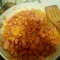 Leonóra 🇬🇷 Cooksnap-ja, amikor elkészítette a(z) Kukoricás-virslis vegyes tészta receptet.