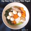 Cooksnap dari Indah 'Pawon Zie' untuk resep Sup Baso Tahu Goreng Telur Puyuh