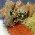 kya3's cooksnap of when they made Chili's Southwest Eggrolls.