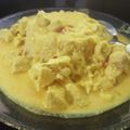 El cooksnap de Patricia Fernández cuando hizo Pollo al curry (con Casancrem).