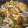 El cooksnap de Ana M Lara Hernández cuando hizo Sopa de conchitas con verduras.