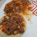 El cooksnap de Fernanda Gallardo cuando hizo Picadillo mixto.