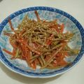 江蘇菲 的 炒牛蒡 cooksnap