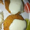 El cooksnap de Cecilia Las Heras cuando hizo Hamburguesas de garbanzos.