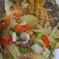Cooksnap dari Laksmi Prihastiwi untuk resep Gurame siram tumis cabe hijau