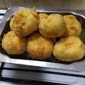 El cooksnap de silvana80 cuando hizo Bombas de papa rellenas de Roquefort.