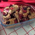 Caitlin's cooksnap of when they made Berries oat baked tray.