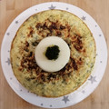 El cooksnap de Atalanta cuando hizo Tortilla mousse de brócoli y manzana.