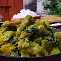 Sarmistha Paul's cooksnap of when they made সর্ষে পোস্ত দিয়ে পুঁই শাক(shorshe posto diye pui saag recipe in Bengali).