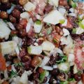  Humaira Saleem's cooksnap of when they made Black chickpea chat.