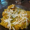 El cooksnap de fiorella belen calvo cuando hizo Arroz amarillo con pollo.