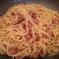 Dijana Koleszár Cooksnap-ja, amikor elkészítette a(z) Spagetti carbonara receptet.