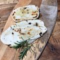 Gaia Riva's cooksnap of when they made Garlic & Rosemary Flatbreads.